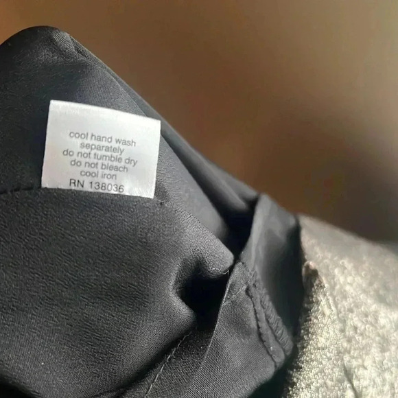 Saks Fifth 548 Chic Gold Backless V Mini Dress size 6 brand tag is cut off - Picture 5 of 11